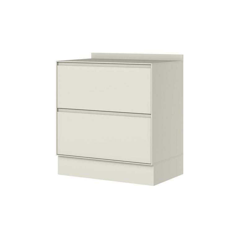 Mueble Cocina Base 2 Cajones 80 cm Fineze Arena