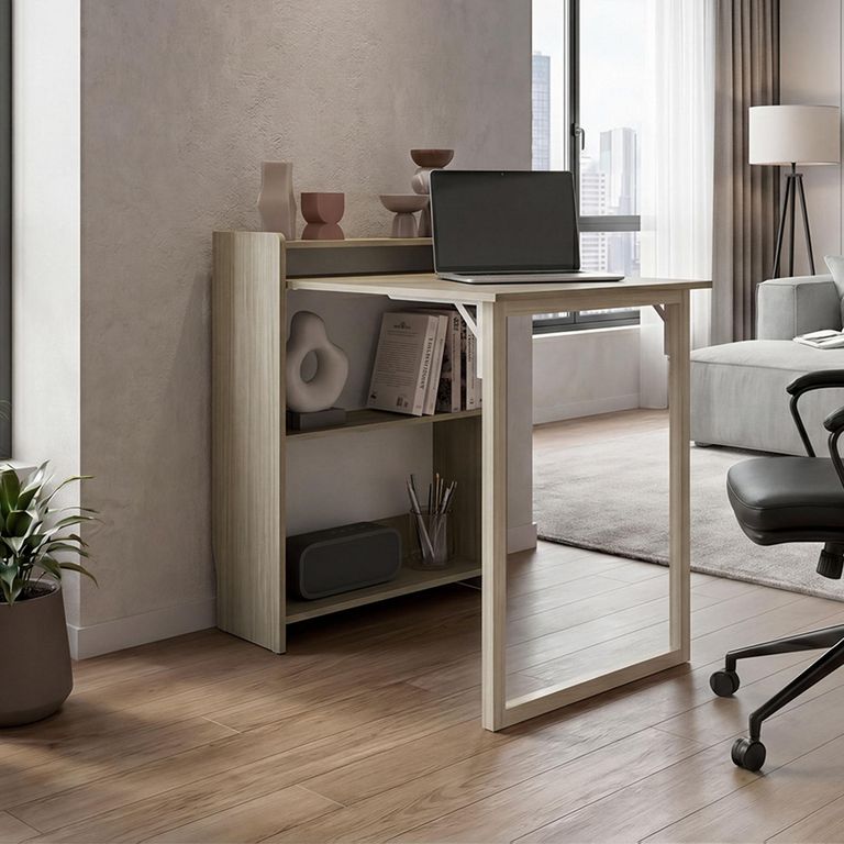 Escritorio Plegable Lesli Cartagena 63.6x85.6x101 cm