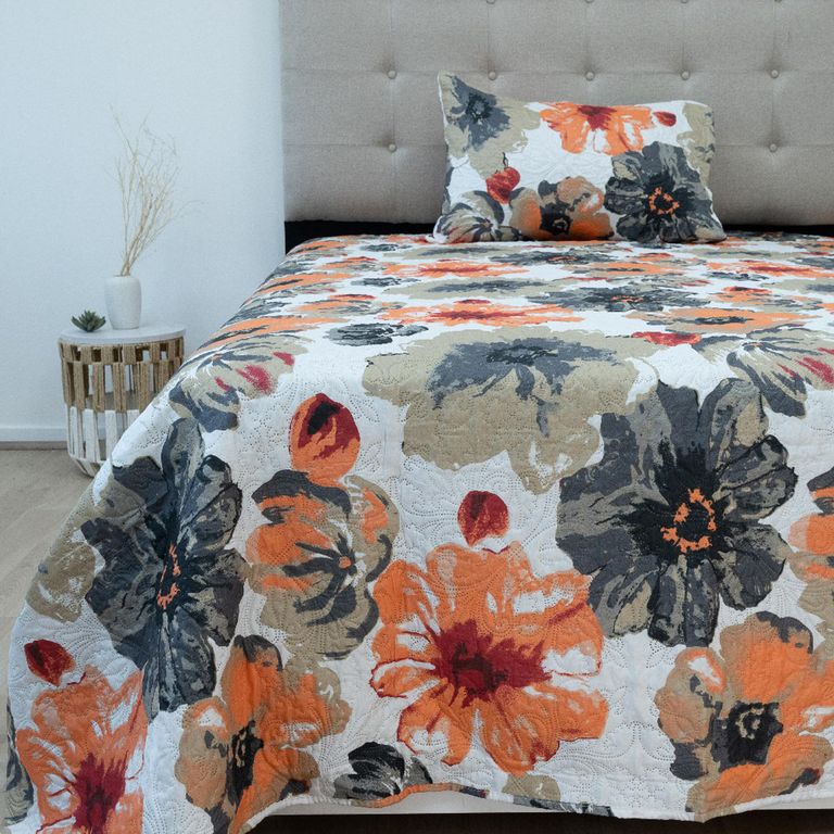 DORAL Quilt 1.5 plazas Hotpress Estampado Variados
