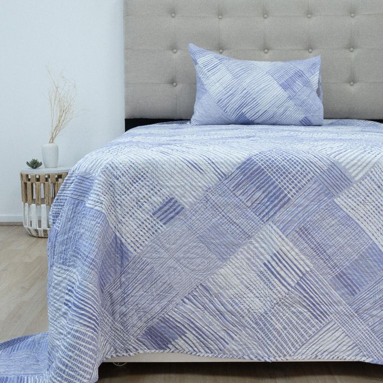 DORAL Quilt 1.5 plazas Hotpress Estampado Variados