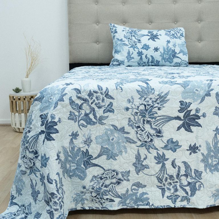 DORAL Quilt 1.5 plazas Hotpress Estampado Variados