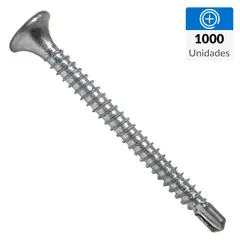 MAMUT - Tornillo Autoperforante Cabeza Phillips Yeso-Cartón 1-5/8 " 6 mm 1000 unidad(es)