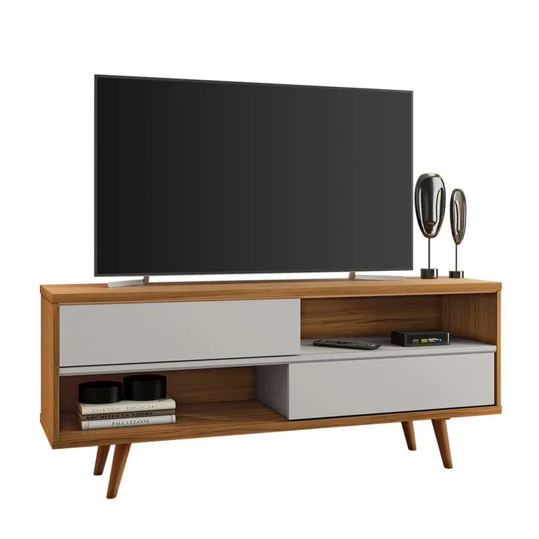 Rack TV 50 " Circe Off White 135x57x36 cm