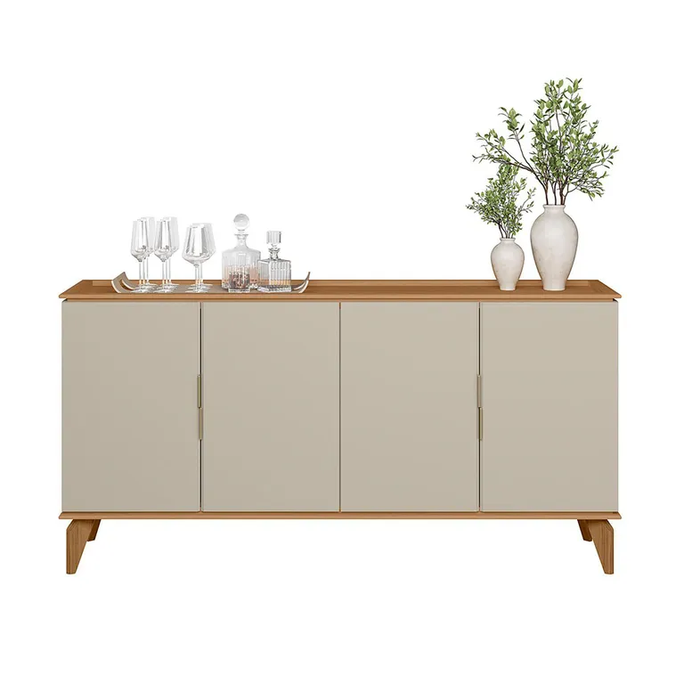 Buffet Sintra Jequitiba / Off White 42x160x80 cm
