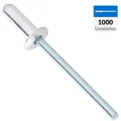 MAMUT - Remache tipo pop 4x10 mm 1000 unidades