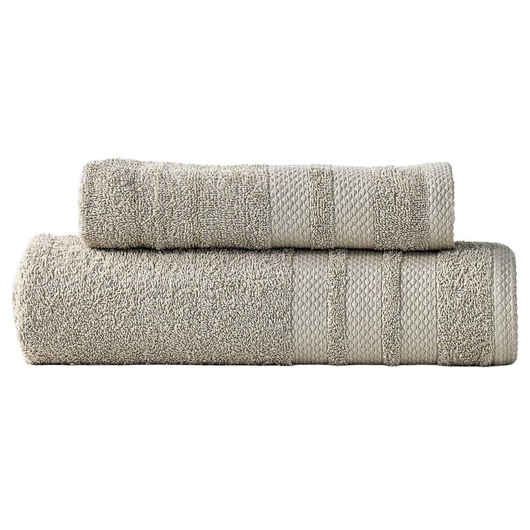 Set de Toallas 500 gr Algodón 50x80 cm Beige