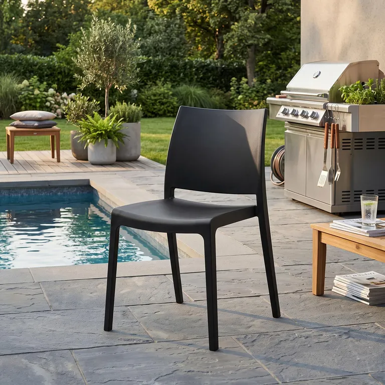 Silla Soho Negro 79x43x52 cm