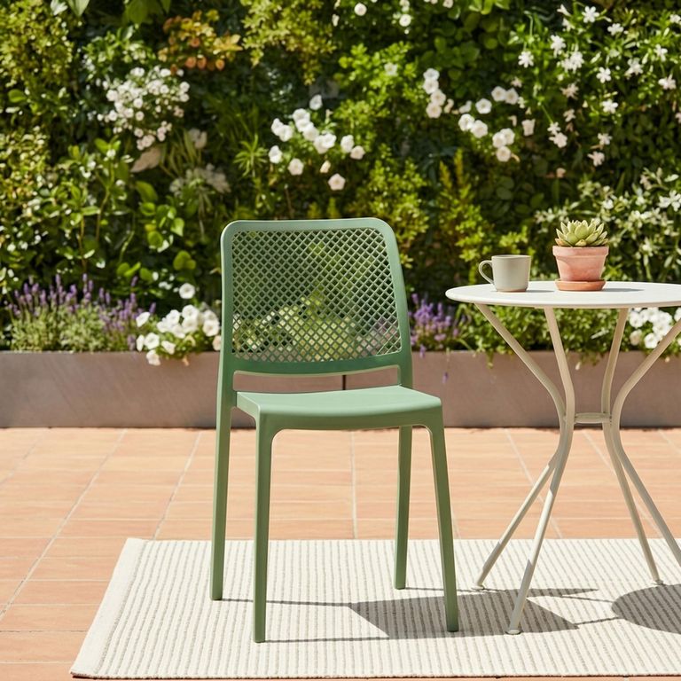 Silla Manhatan Verde 79x41x52 cm