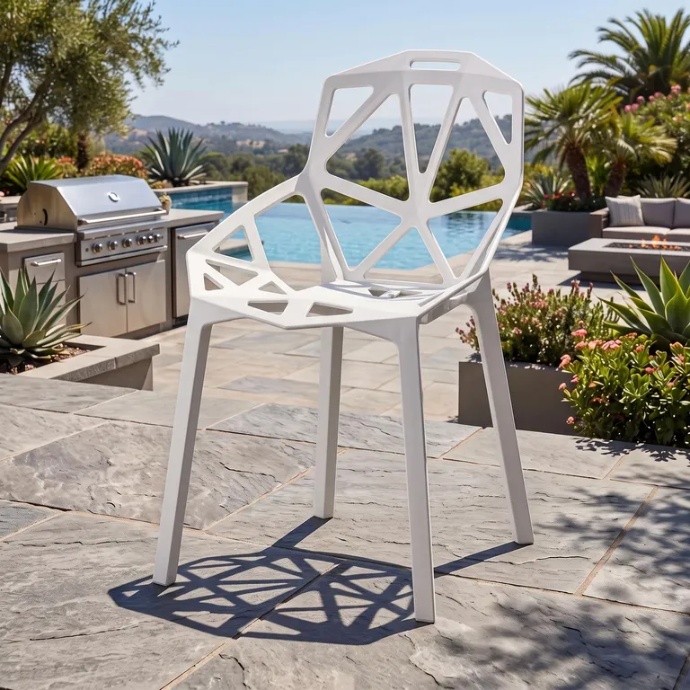 Silla Roxy Blanco 81x52x62 cm