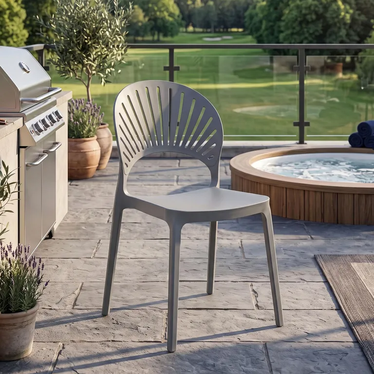 Silla Paraiso Gris 82x48x61 cm