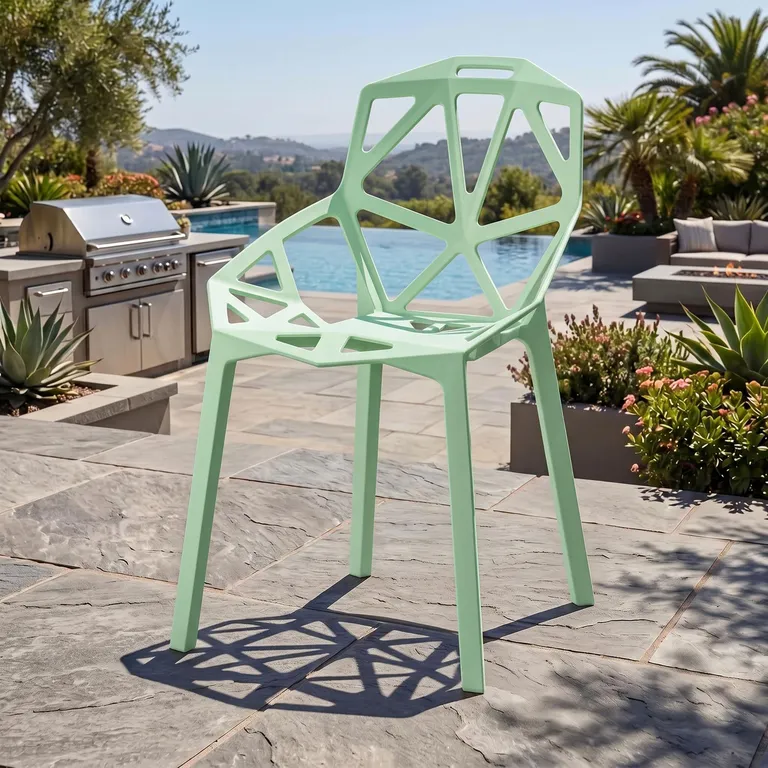 Silla Roxy Verde 81x52x62 cm