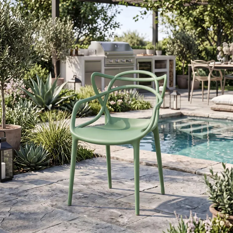 Silla Palermo Verde 80x51x55 cm