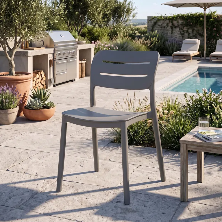 Silla Harriman Gris 80x47x52 cm