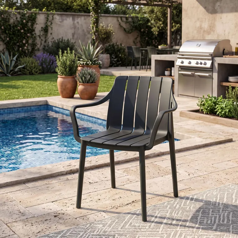 Silla Alice Negro 80x57x57.5 cm
