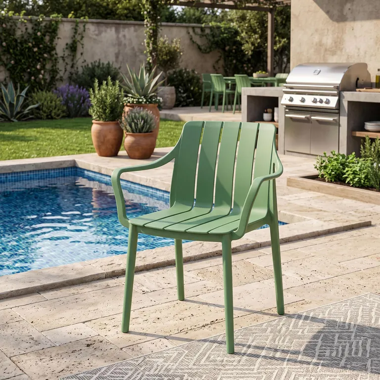Silla Alice Verde 80x57x57.5 cm