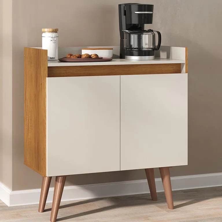 Buffet Retro Roble/Beige 79x38x85 cm
