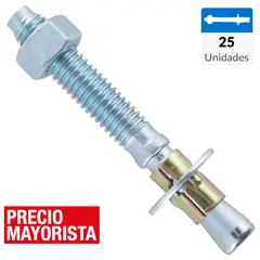MAMUT - Perno anclaje 3/8 x 3 25 unidades