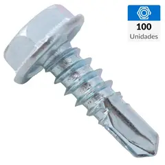 MAMUT - Tornillo Autoperforante Cabeza Hexagonal Metal 3/4 " 10 mm 100 unidad(es)