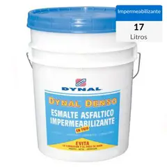 DYNAL - Tineta 17 lt. Impermeabilizante superficial Denso,