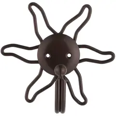 FERRATO - Toma cordón para cortina 19 mm óxido