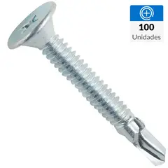 MAMUT - Tornillo Autoperforante Metal 1-7/16 " 10 mm 100 unidad(es)