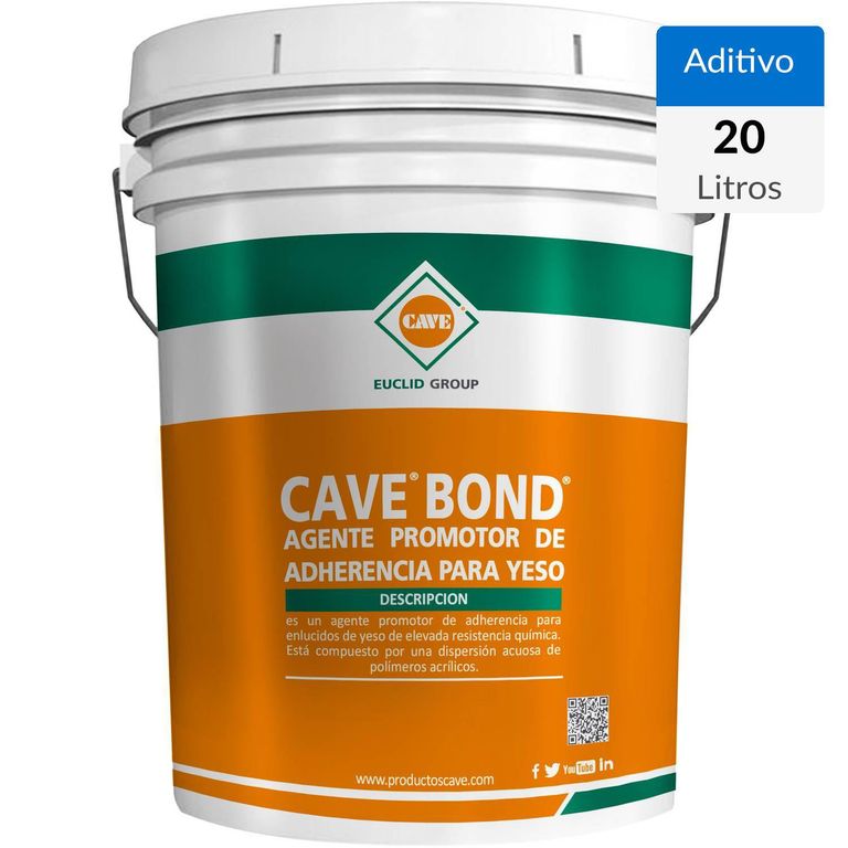 Aditivo Adherencia Bond 20 Litros Para Yeso