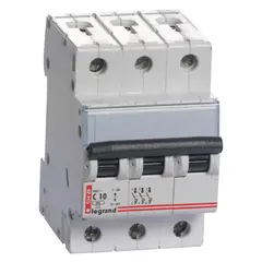 LEGRAND - Interruptor automático trifásico 16 A curva C 6KA