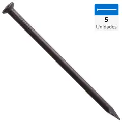 FIXSER - Clavo para concreto 3x63 mm 5 unidades