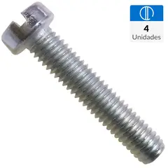 FIXSER - Perno cocina cabeza cilíndrica M5 x 30 4 unidades