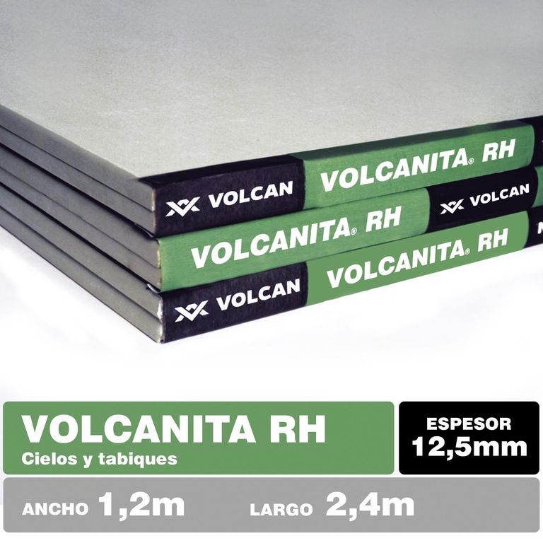 Yeso Cartón Borde Rebajado 12.5 mm 120x240 cm