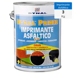 DYNAL - 1 galón Imprimante Asfáltico Primer Aplicación en Frío