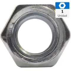 FIXSER - Tuerca Hexagonal G2 5/8" Zincada brillante 1 unidad