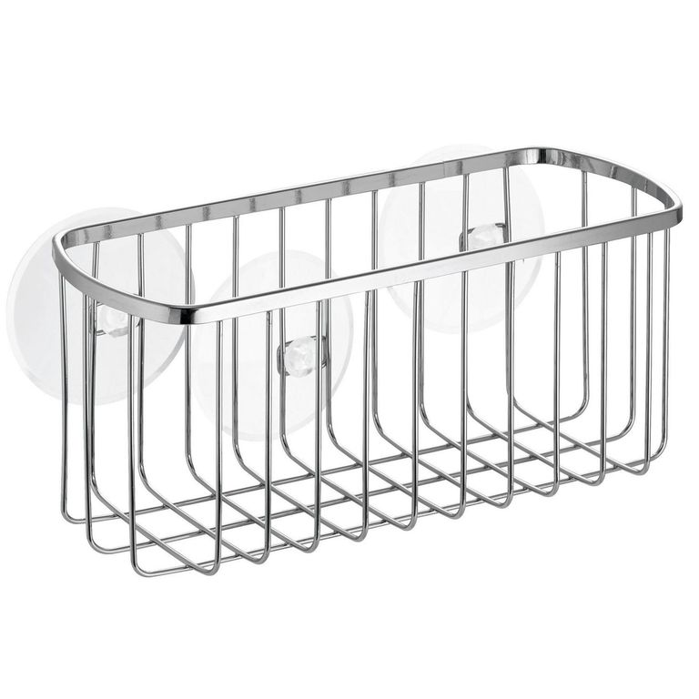 INTERDESIGN - Canasto succión Cromado | Ofertitas