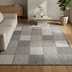JUST HOME COLLECTION - Alfombra Living Express Gris