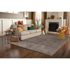 JUST HOME COLLECTION - Alfombra Grande Mo Shag 200x300 cm Microfibra Gris