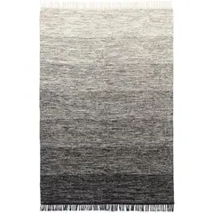 JUST HOME COLLECTION - Alfombra 120x170 cm negro/gris