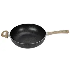JUST HOME COLLECTION - Wok Inducción 30 cm 1 Piezas Aluminio HJW30AD2