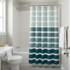 JUST HOME COLLECTION - Cortina de baño Stripe 178x180 cm