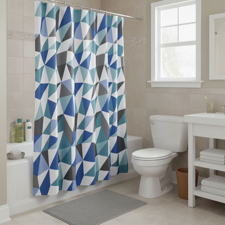Cortina de baño Graphic 178x180 cm