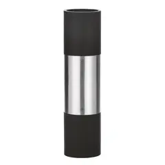 JUST HOME COLLECTION - Molinillo Pimienta Dual Inoxidable Gris/negro