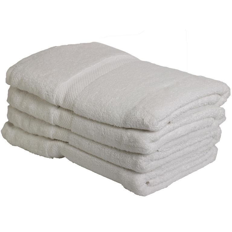 Set 4 Toallas Cuerpo Algodón 506gr 68x137 cm