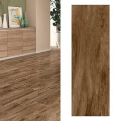 HOLZTEK - Cerámica 20x60 cm 9302 Café 1.7 m2
