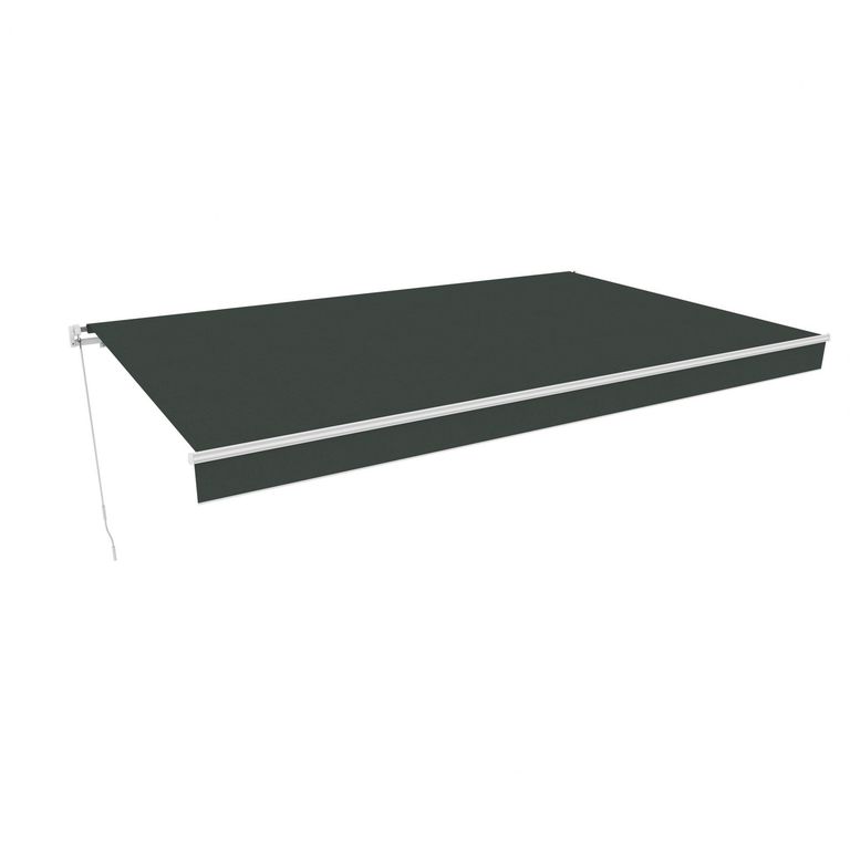 Toldo Retráctil Protección Solar 395X250 Cm Para Exterior Windoor