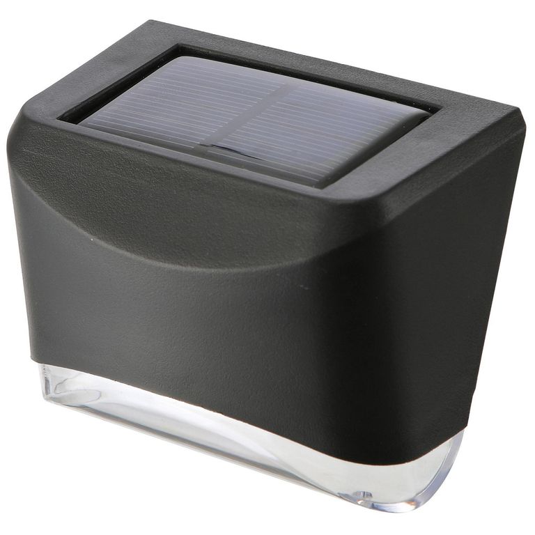 Apliqué Led Guía Solar o Pila Exterior IP44 Luz Fría