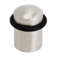 FIXSER - Tope De Puerta Cromado Para Piso O Suelo
