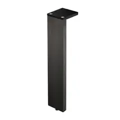 FIXSER - Pata aluminio laila 40x200 mm negra