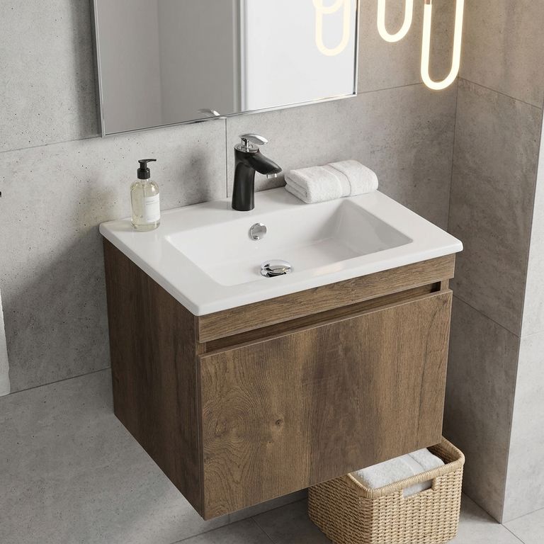 Mueble Baño con Lavamanos Bonsai 43x43x47 cm