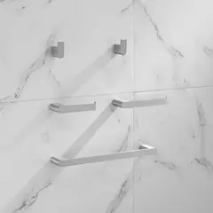 SENSI DACQUA - Set De Accesorios Baño 5 Piezas Inoxidable Sidney
