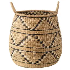 JUST HOME COLLECTION - Canasto Decorativo Hierba Marina 43X40 Cm Hogar