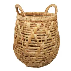 JUST HOME COLLECTION - Canasto Decorativo Jacinto Agua 36X36 Cm Hogar Interior